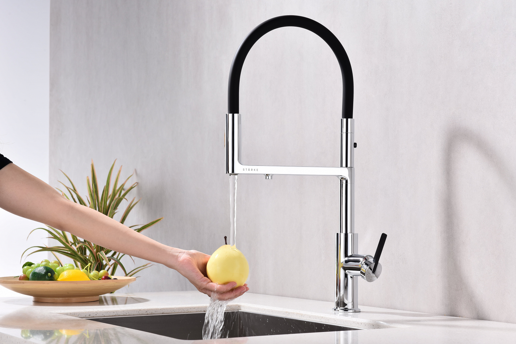 Превью картинка Смеситель для кухни Paulmark TORNADO To213402-CR Хром CR #4