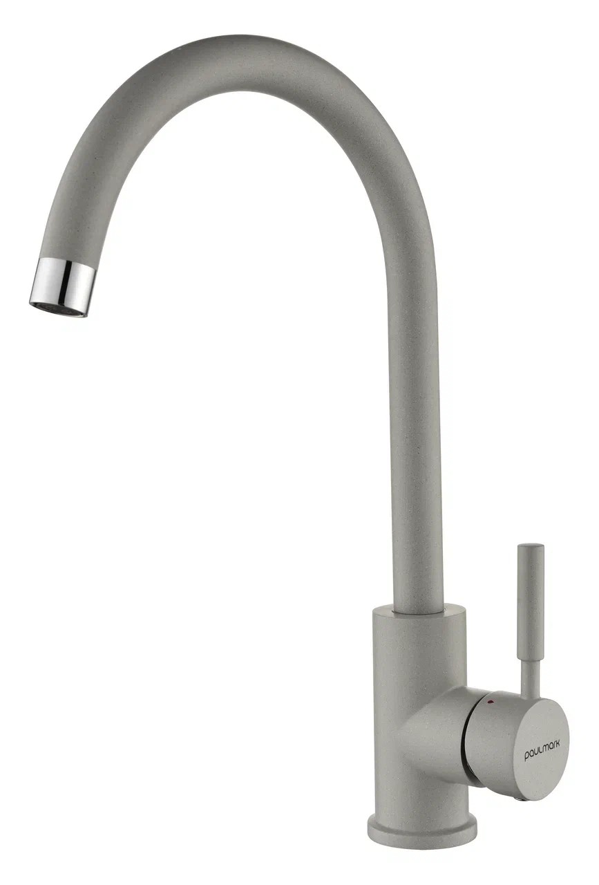 Фото Смеситель для кухни Paulmark HOLSTEIN Ho212063-GRS Серый дым GRS
