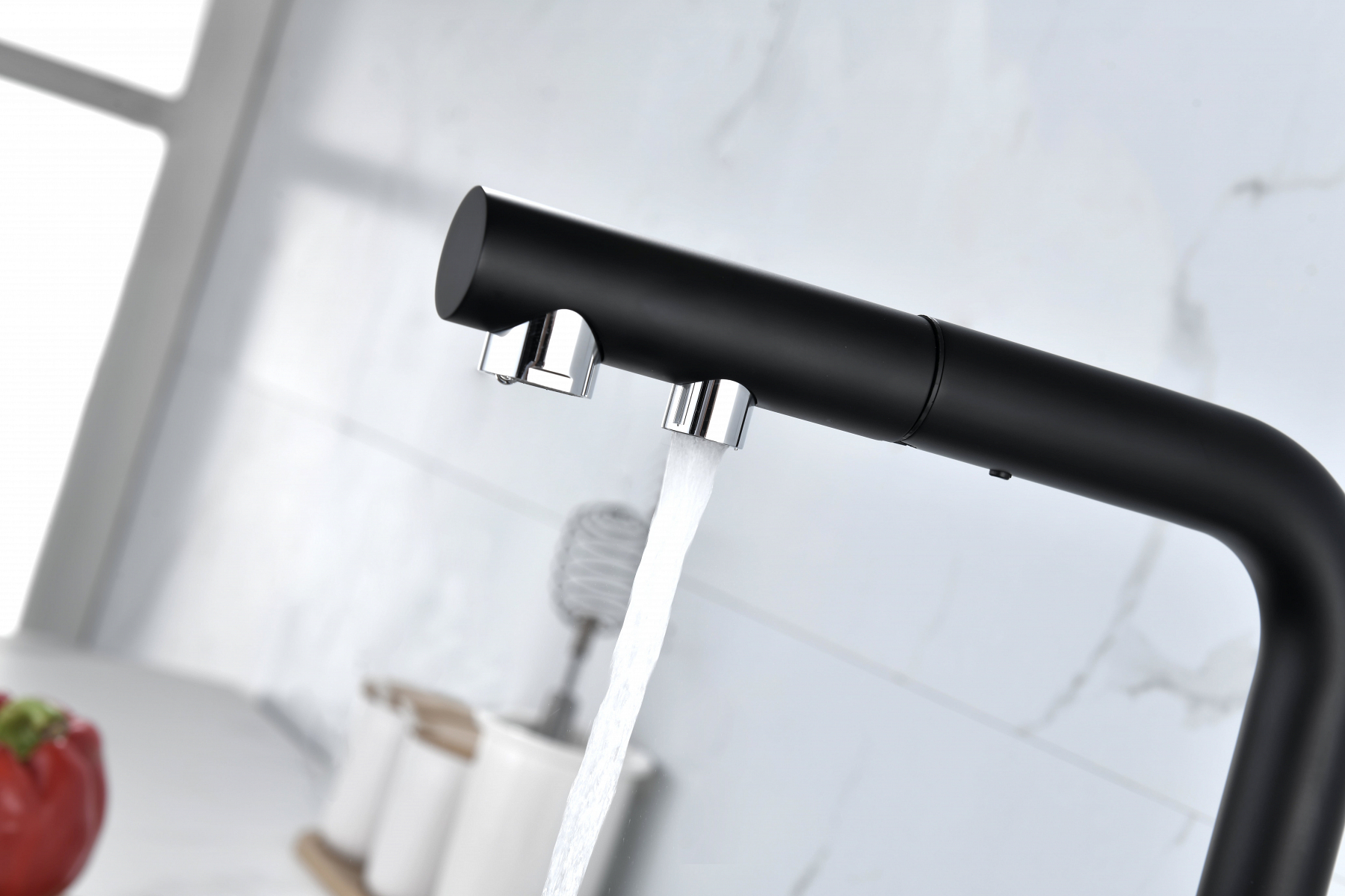 Превью картинка Смеситель для кухни Paulmark SERPENTINE Se213222-AN Антрацит #15