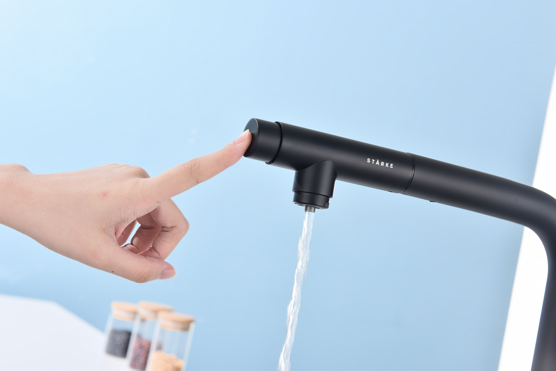 Превью картинка Смеситель для кухни Paulmark URBAN Ur213104-AN Антрацит #10