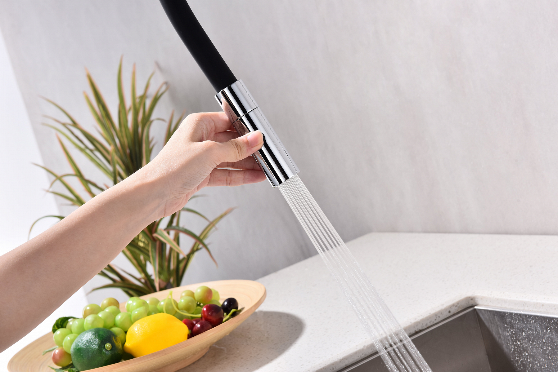 Превью картинка Смеситель для кухни Paulmark TORNADO To213402-CR Хром CR #8