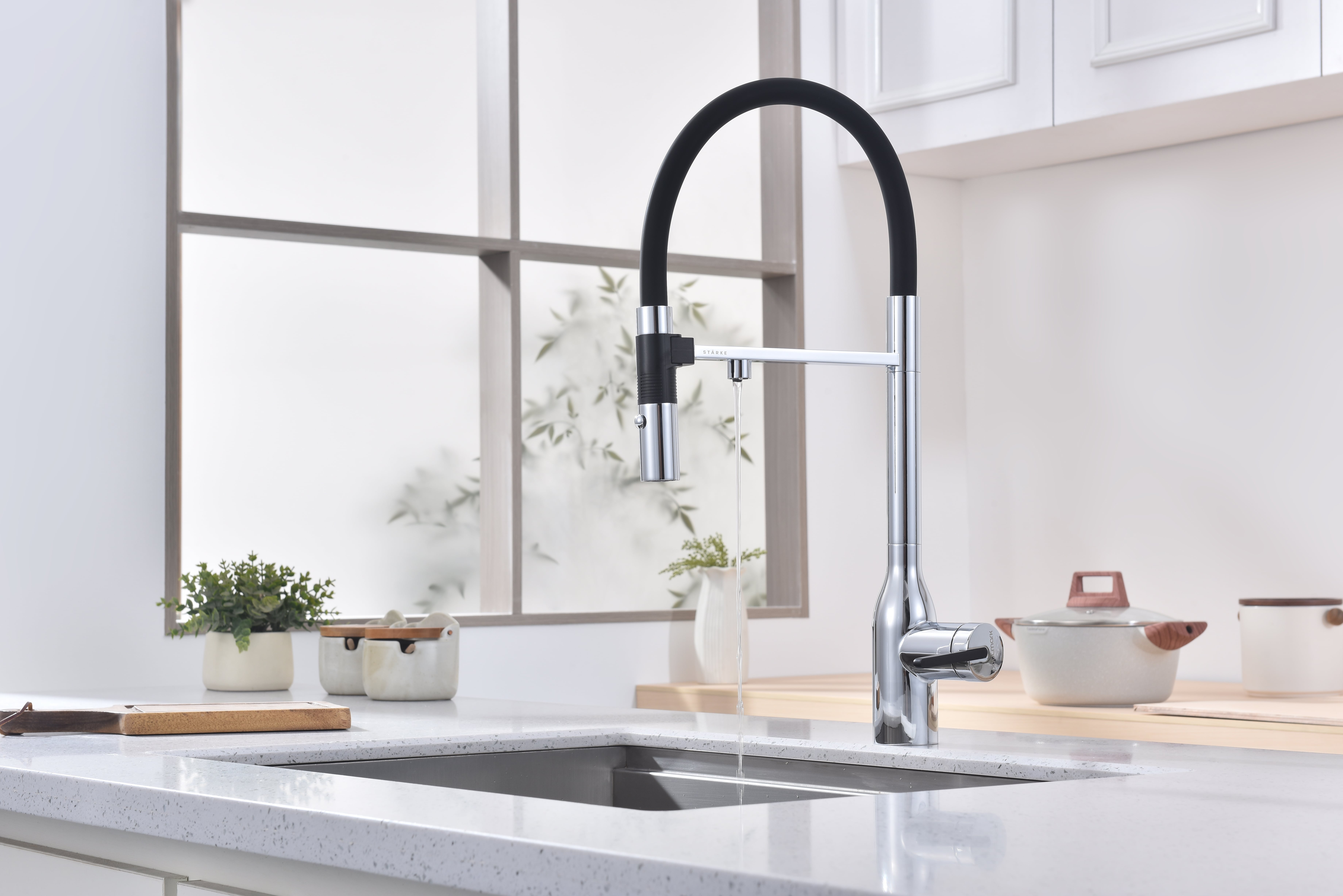 Превью картинка Смеситель для кухни Paulmark MAGNETO ONE Ma213188-CR Хром CR #6