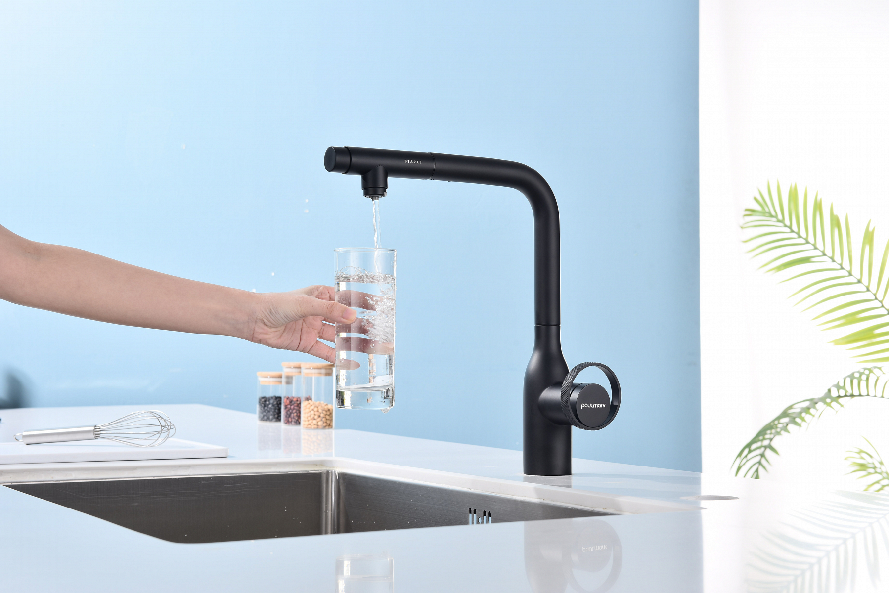 Превью картинка Смеситель для кухни Paulmark URBAN Ur213104-AN Антрацит #5