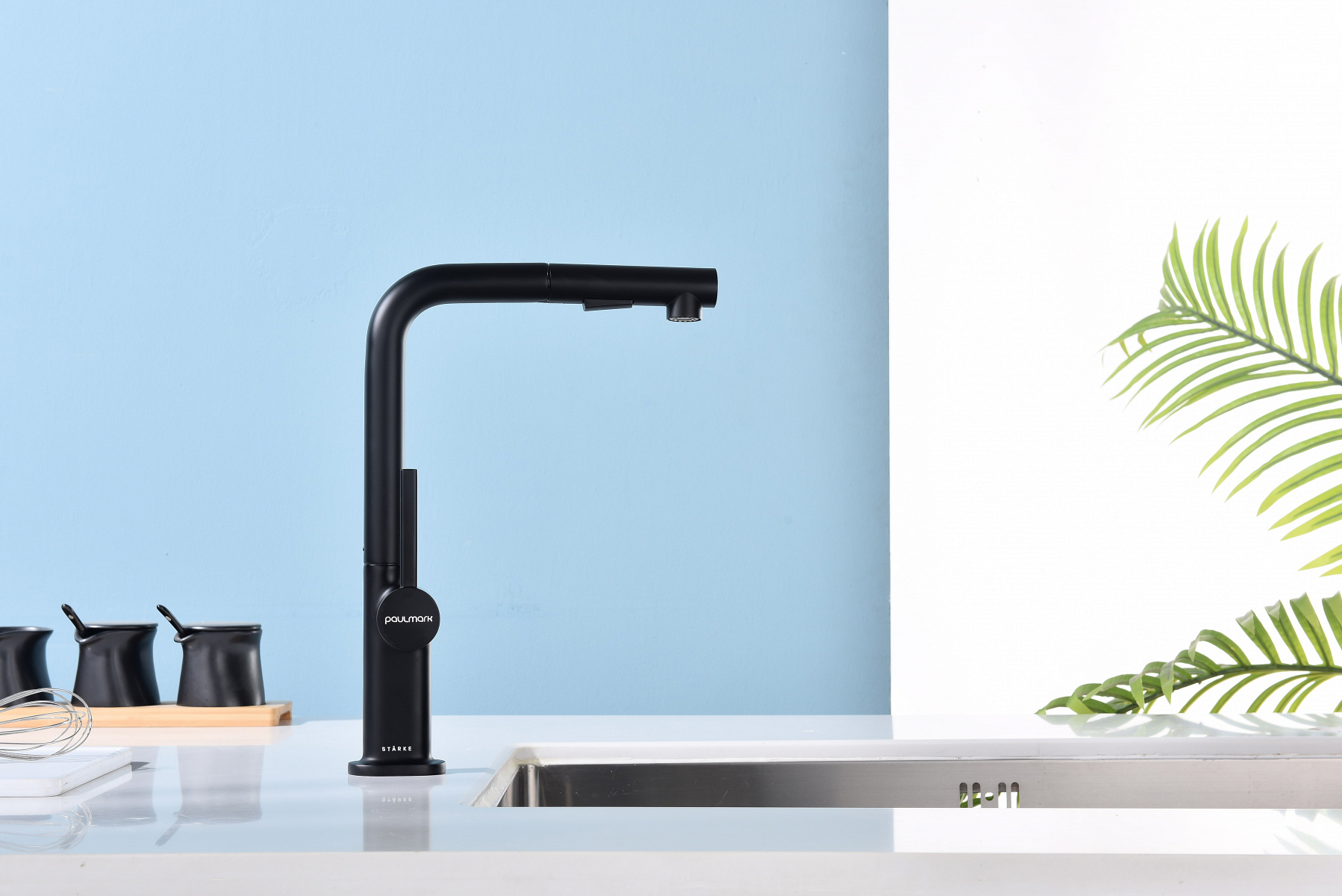 Превью картинка Смеситель для кухни Paulmark NEO Ne214419-AN Антрацит #3