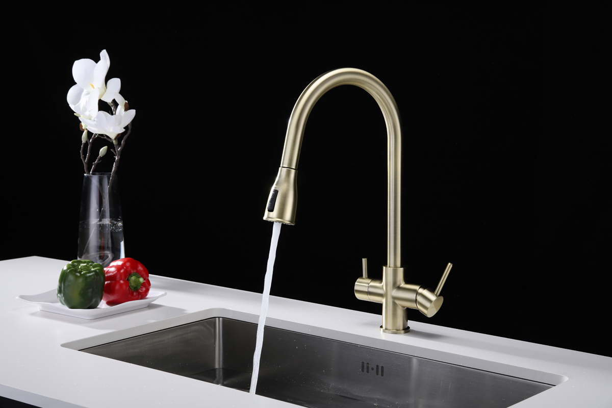 Превью картинка Смеситель для кухни Paulmark LANGE La214212-BR Бронза BR #4