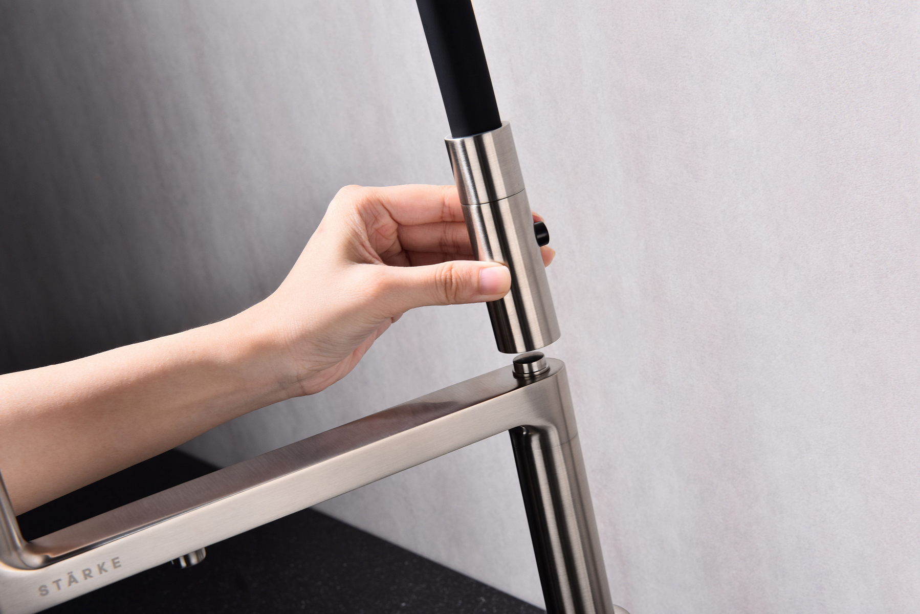 Превью картинка Смеситель для кухни Paulmark TORNADO To213402-BS Брашированная сталь #10