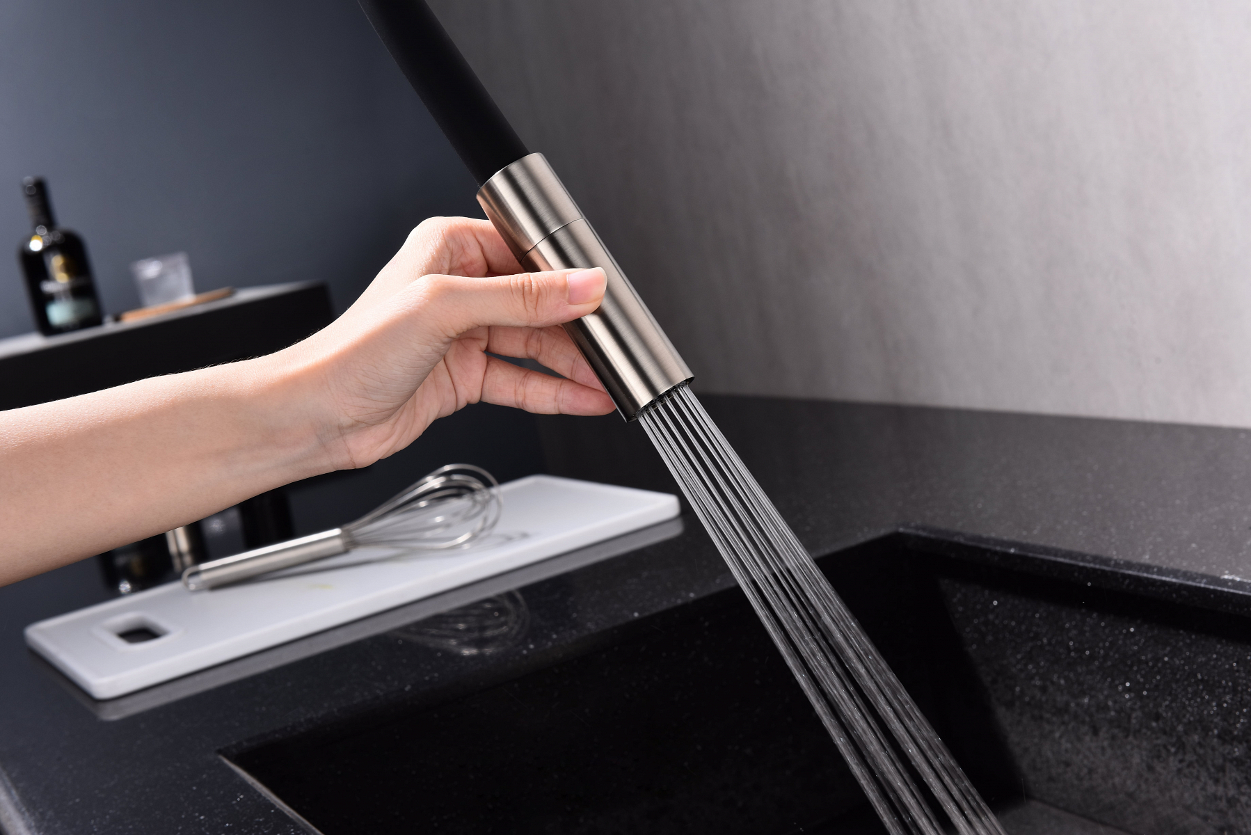 Превью картинка Смеситель для кухни Paulmark TORNADO To213402-BS Брашированная сталь #11