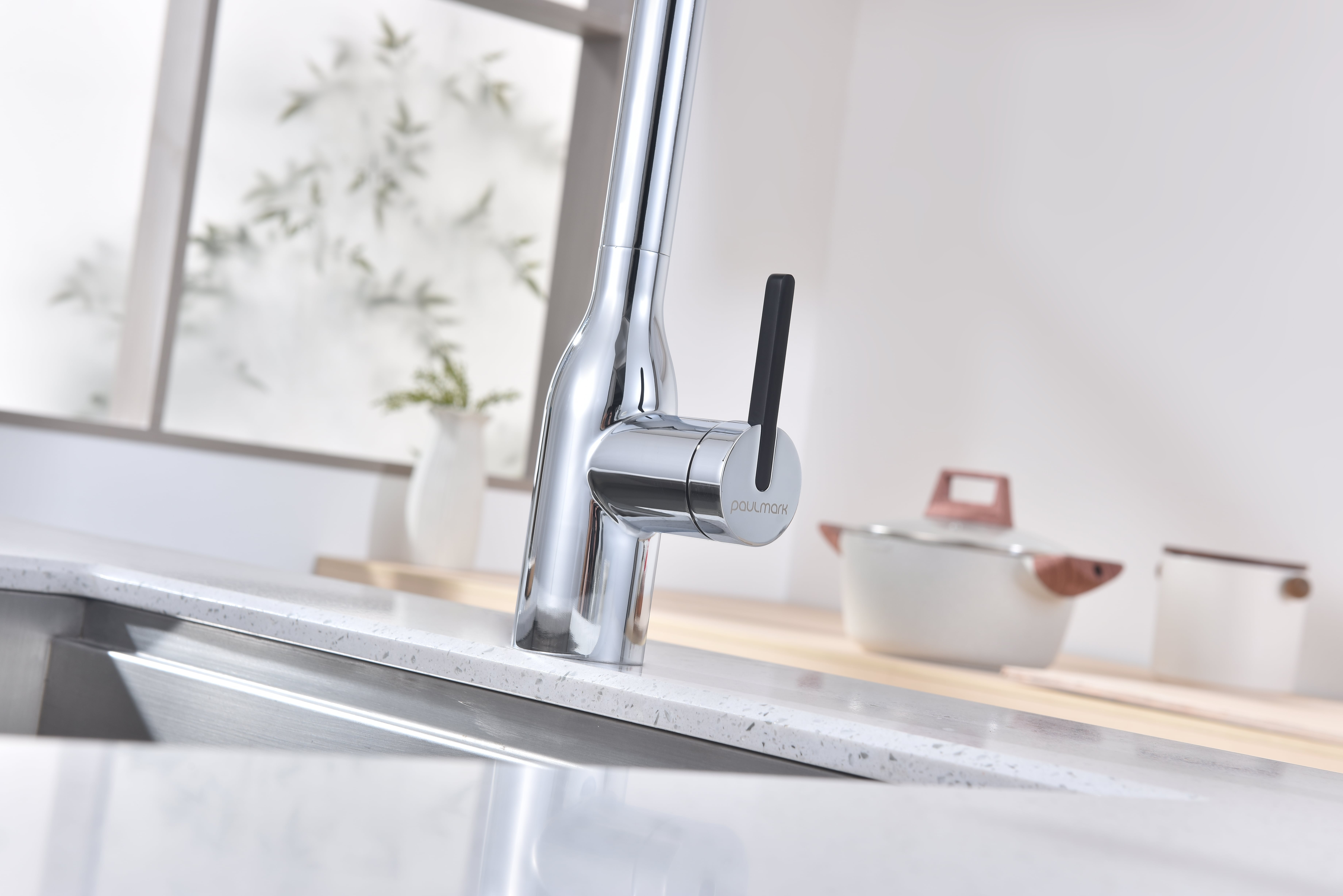 Превью картинка Смеситель для кухни Paulmark MAGNETO ONE Ma213188-CR Хром CR #14