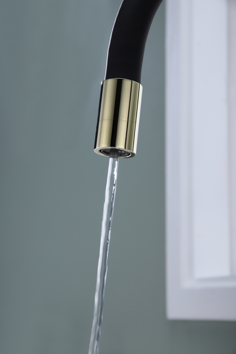 Превью картинка Смеситель для кухни Paulmark SALIX Sa213419-G Золото G #9