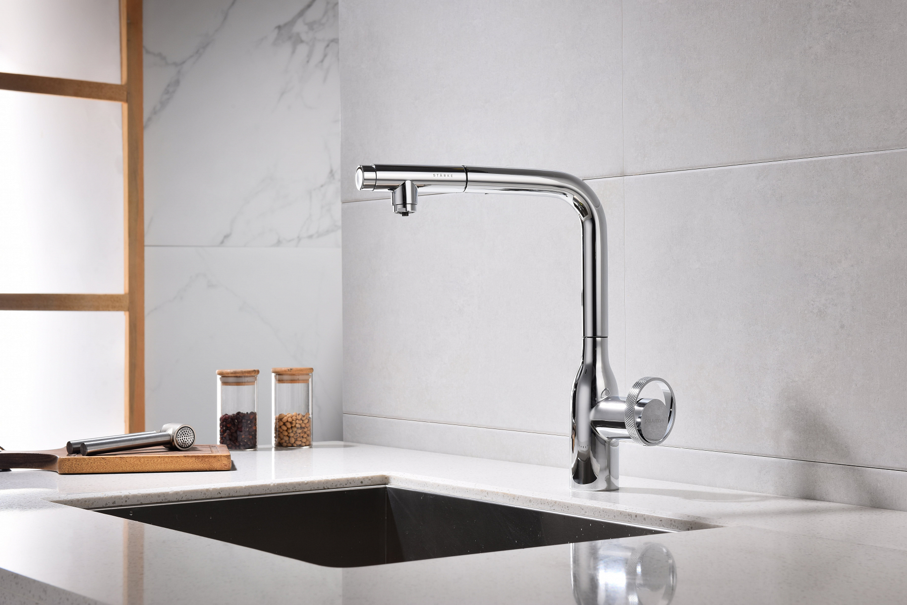 Превью картинка Смеситель для кухни Paulmark URBAN Ur213104-CR Хром CR #7