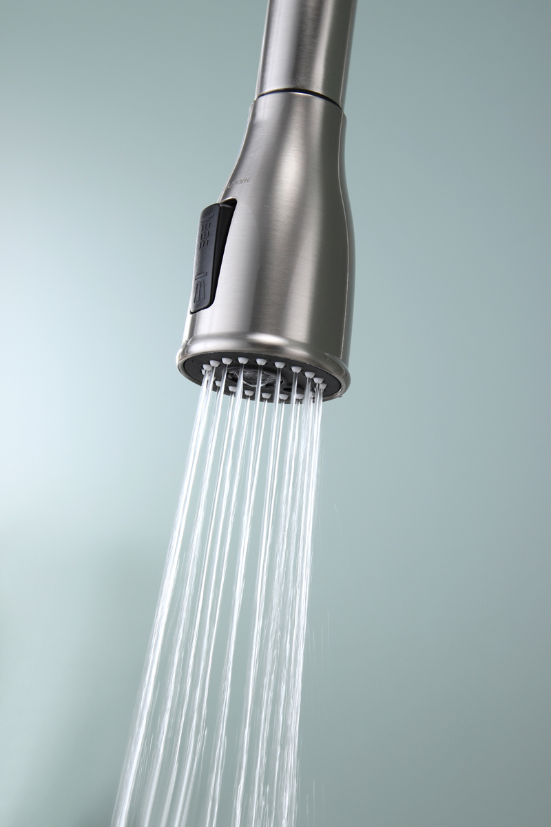 Превью картинка Смеситель для кухни Paulmark LANGE La214212-BS Брашированная сталь #10