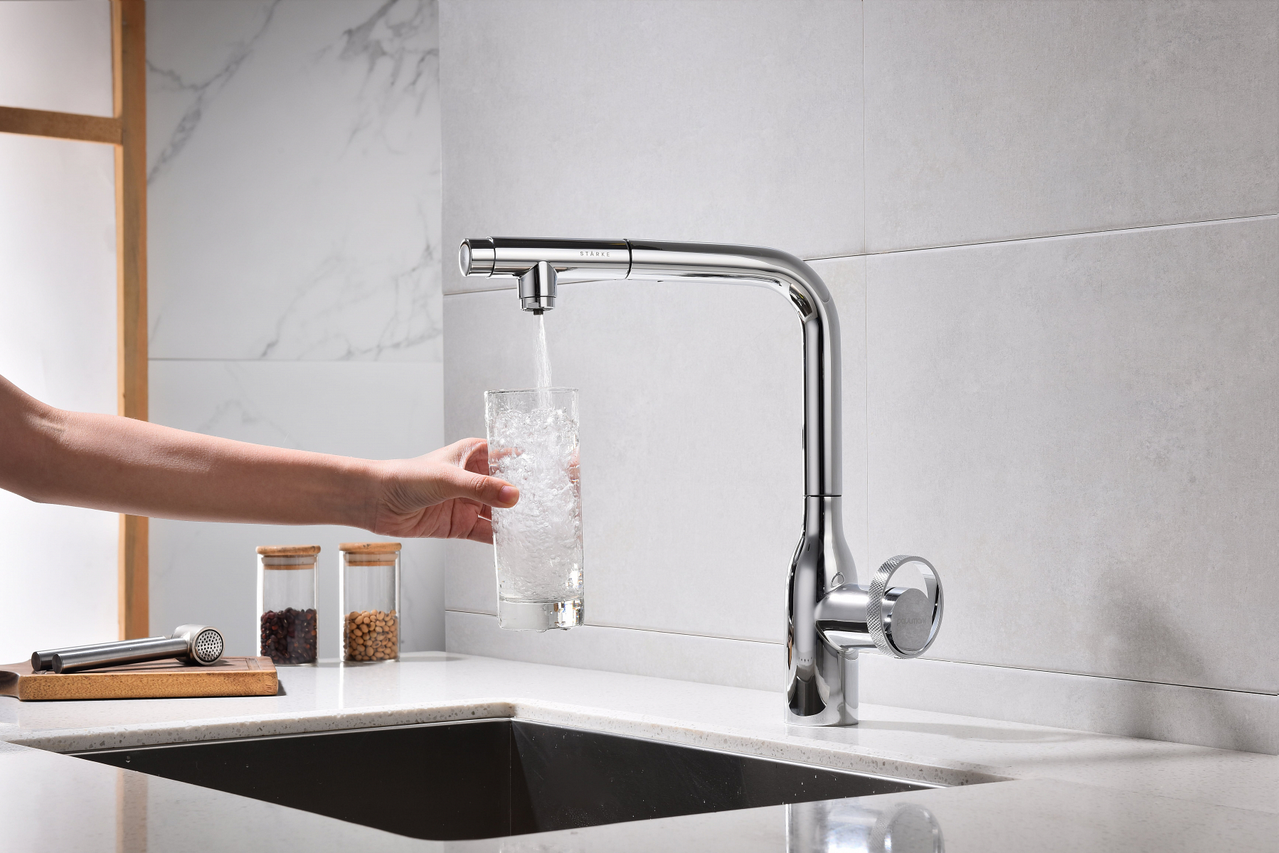 Превью картинка Смеситель для кухни Paulmark URBAN Ur213104-CR Хром CR #9