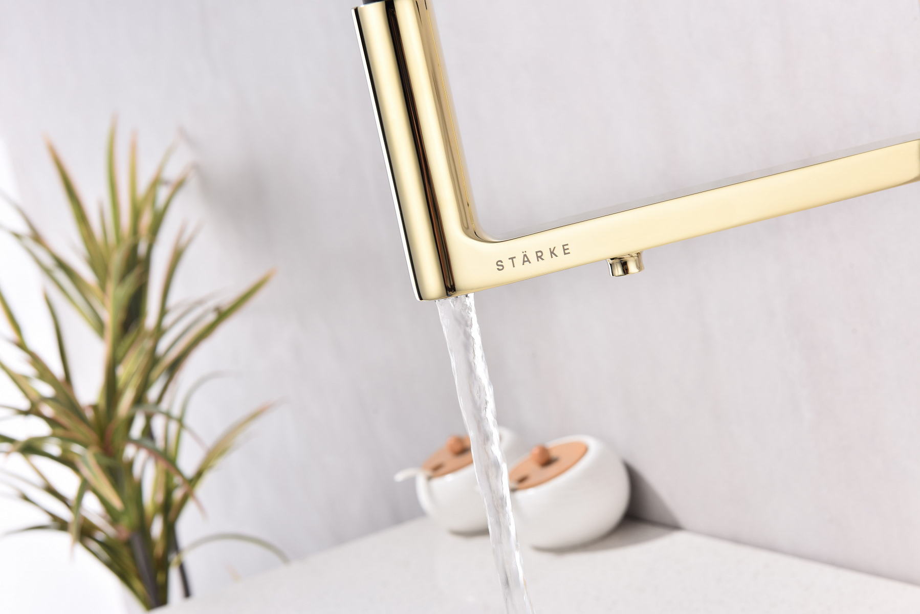 Превью картинка Смеситель для кухни Paulmark TORNADO To213402-G Золото G #13