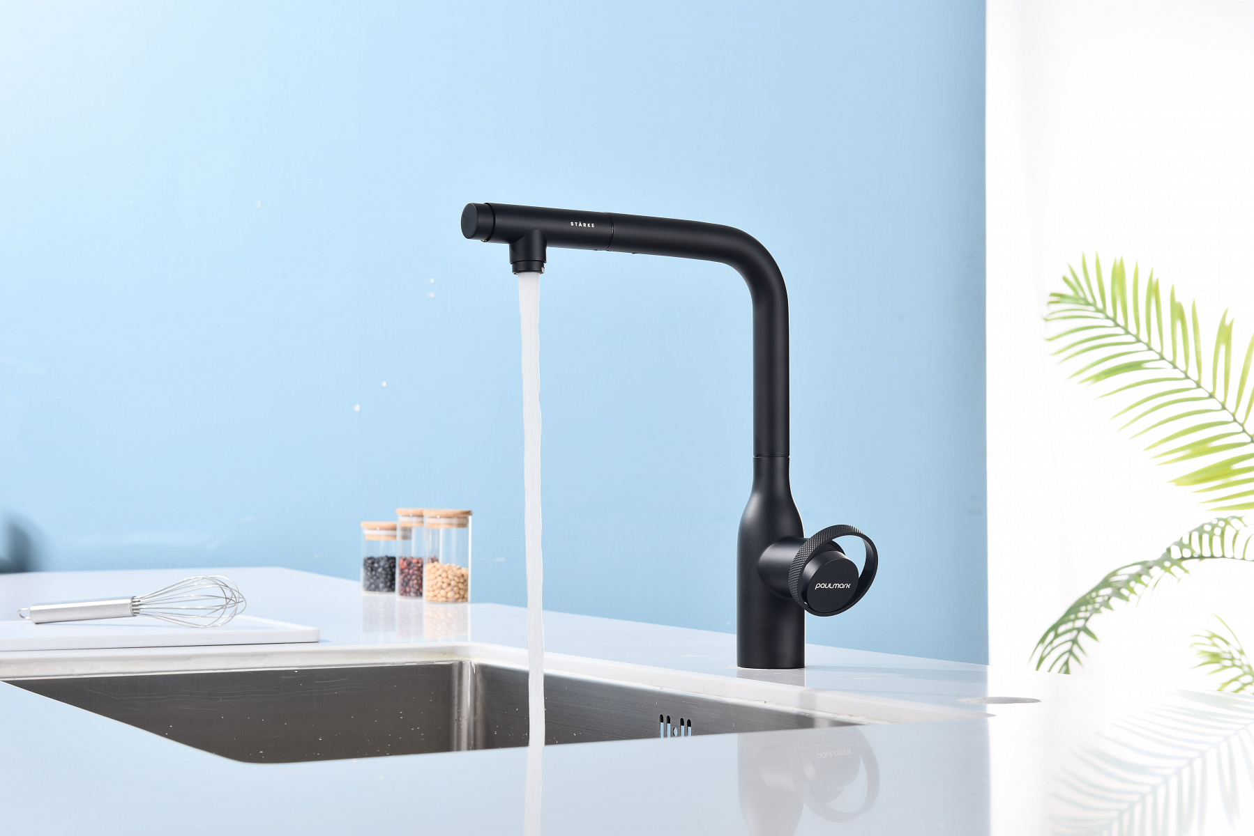 Превью картинка Смеситель для кухни Paulmark URBAN Ur213104-AN Антрацит #6