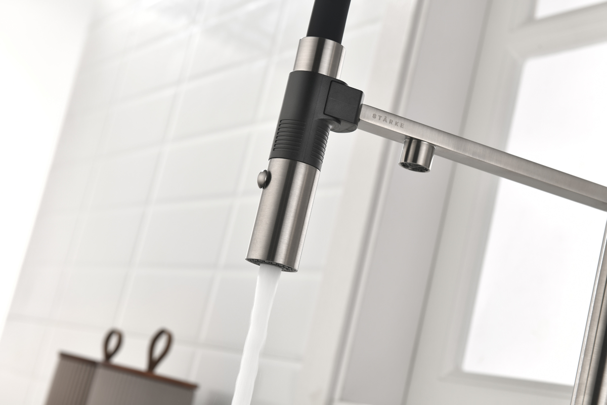 Превью картинка Смеситель для кухни Paulmark GRAVITY Gr213888-BS Брашированная сталь #10