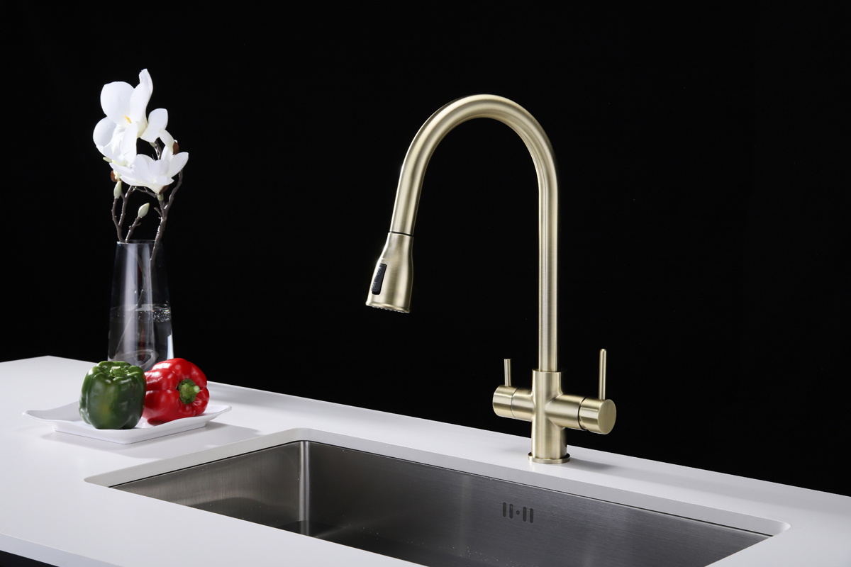 Превью картинка Смеситель для кухни Paulmark LANGE La214212-BR Бронза BR #3