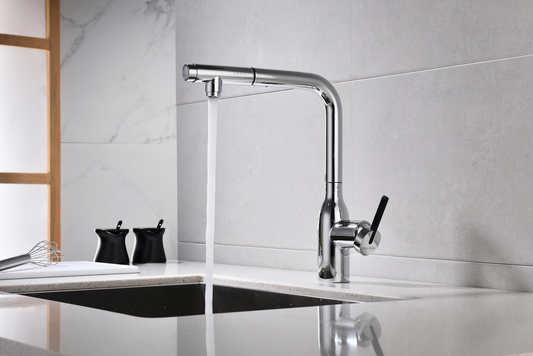 Превью картинка Смеситель для кухни Paulmark VIPER Vi213105-CR Хром CR #9