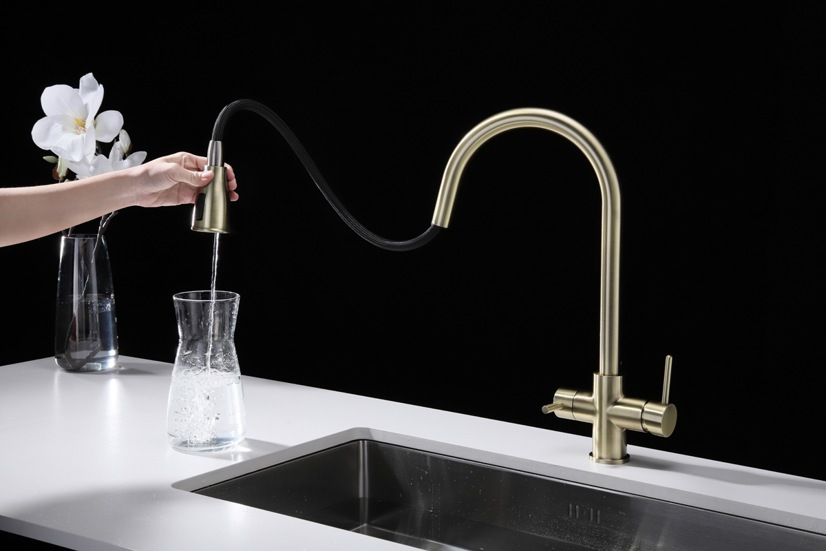 Превью картинка Смеситель для кухни Paulmark LANGE La214212-BR Бронза BR #7