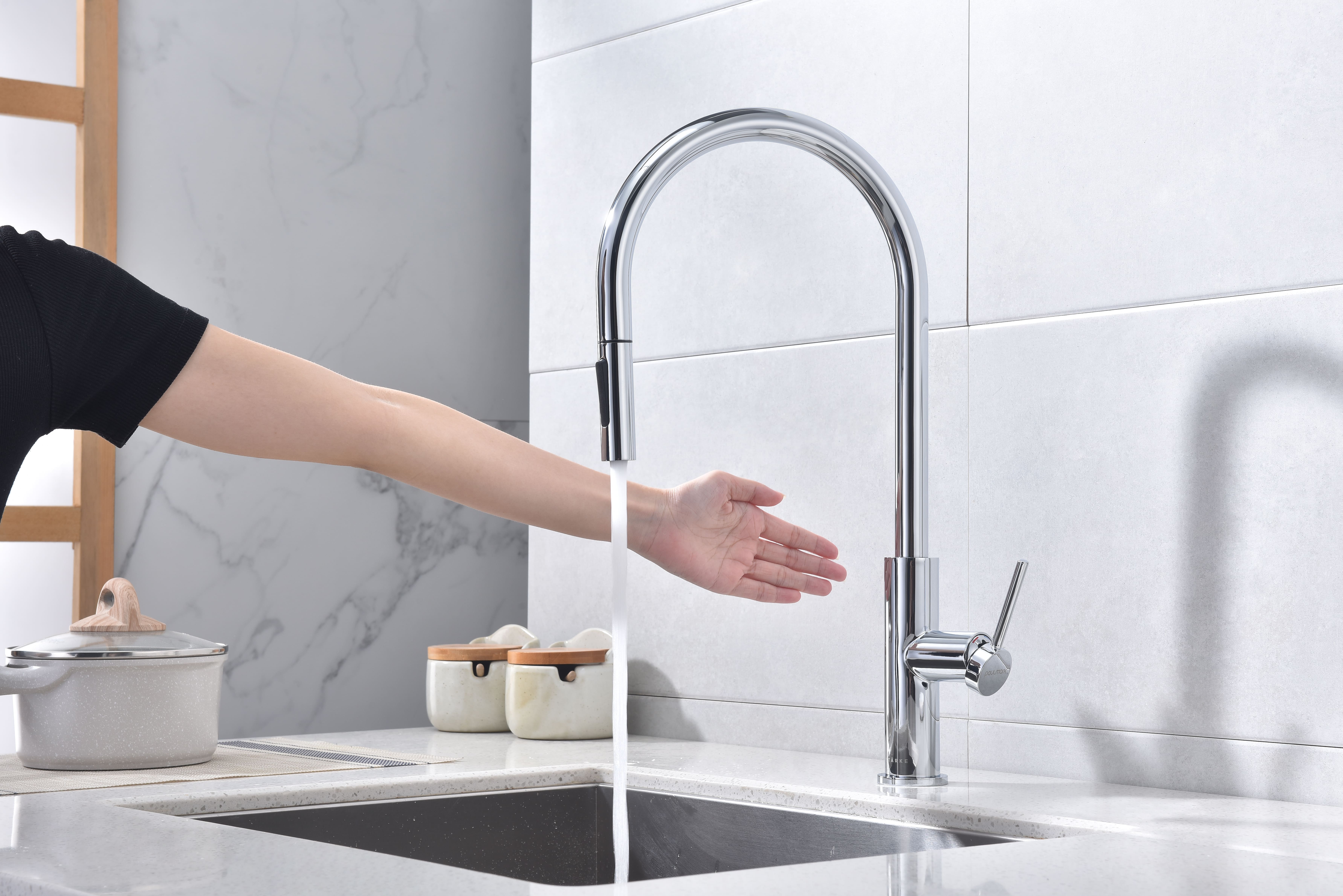 Превью картинка Смеситель для кухни Paulmark SENSO Se215180-CR Хром CR #6