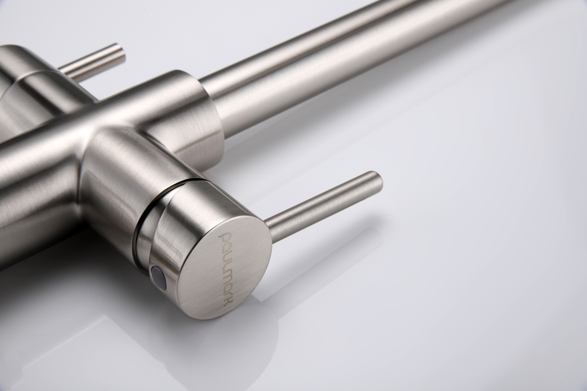 Превью картинка Смеситель для кухни Paulmark LANGE La214212-BS Брашированная сталь #13