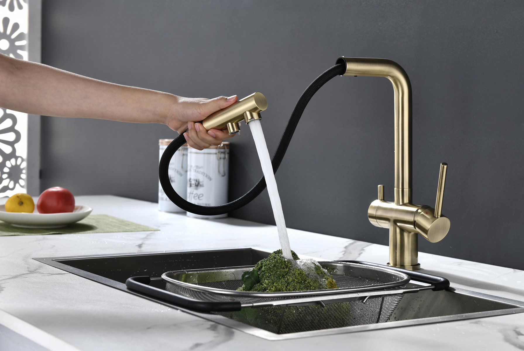 Превью картинка Смеситель для кухни Paulmark SERPENTINE Se213222-BR Бронза BR #5