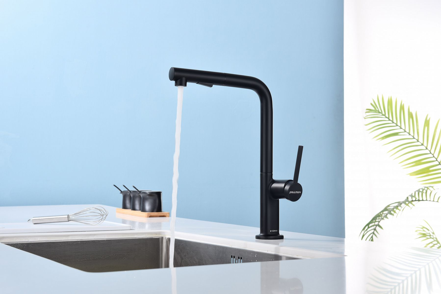 Превью картинка Смеситель для кухни Paulmark NEO Ne214419-AN Антрацит #7