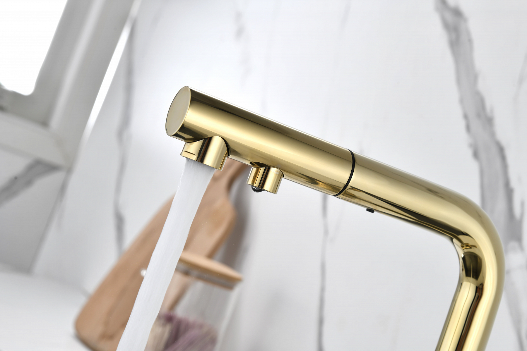 Превью картинка Смеситель для кухни Paulmark SERPENTINE Se213222-G Золото G #4