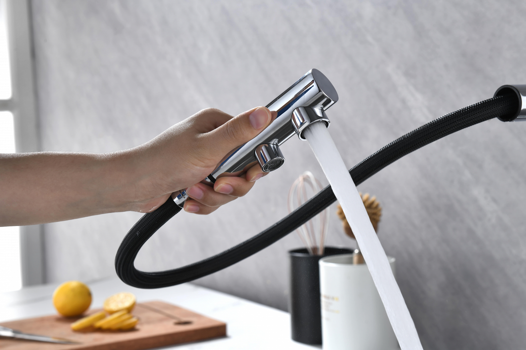 Превью картинка Смеситель для кухни Paulmark SERPENTINE Se213222-CR Хром CR #5