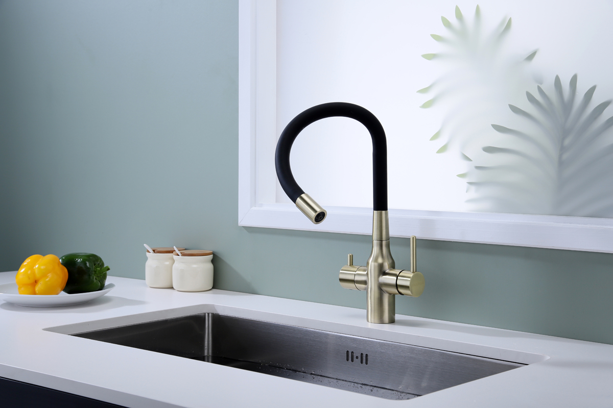 Превью картинка Смеситель для кухни Paulmark SALIX Sa213419-BR Бронза BR #6