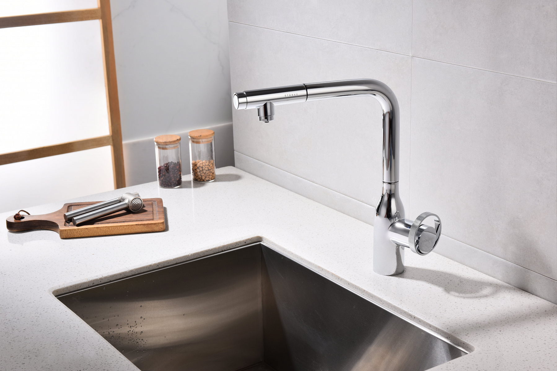 Превью картинка Смеситель для кухни Paulmark URBAN Ur213104-CR Хром CR #5