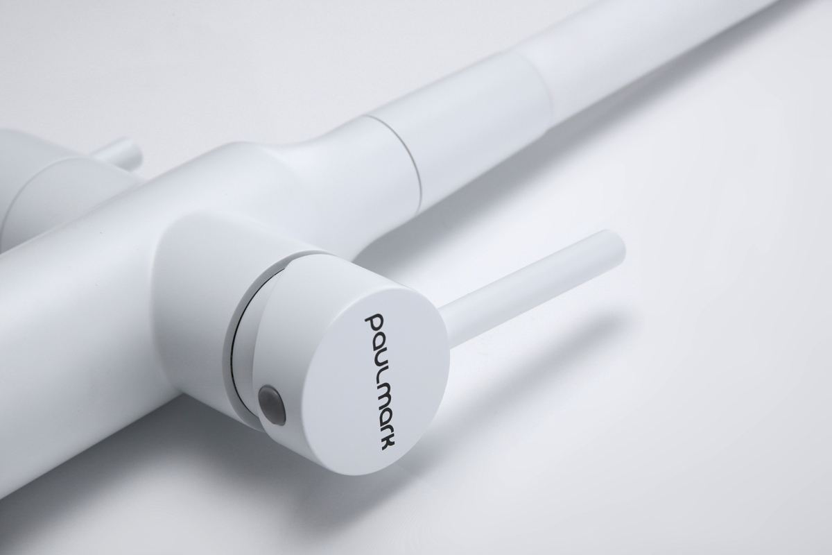 Превью картинка Смеситель для кухни Paulmark SALIX Sa213419-WH Белый матовый WH #11