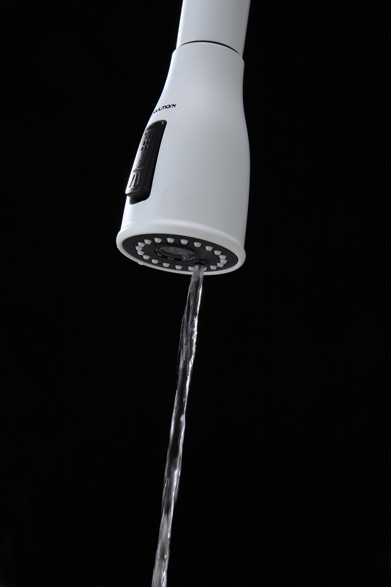 Превью картинка Смеситель для кухни Paulmark LANGE La214212-WH Белый матовый WH #12