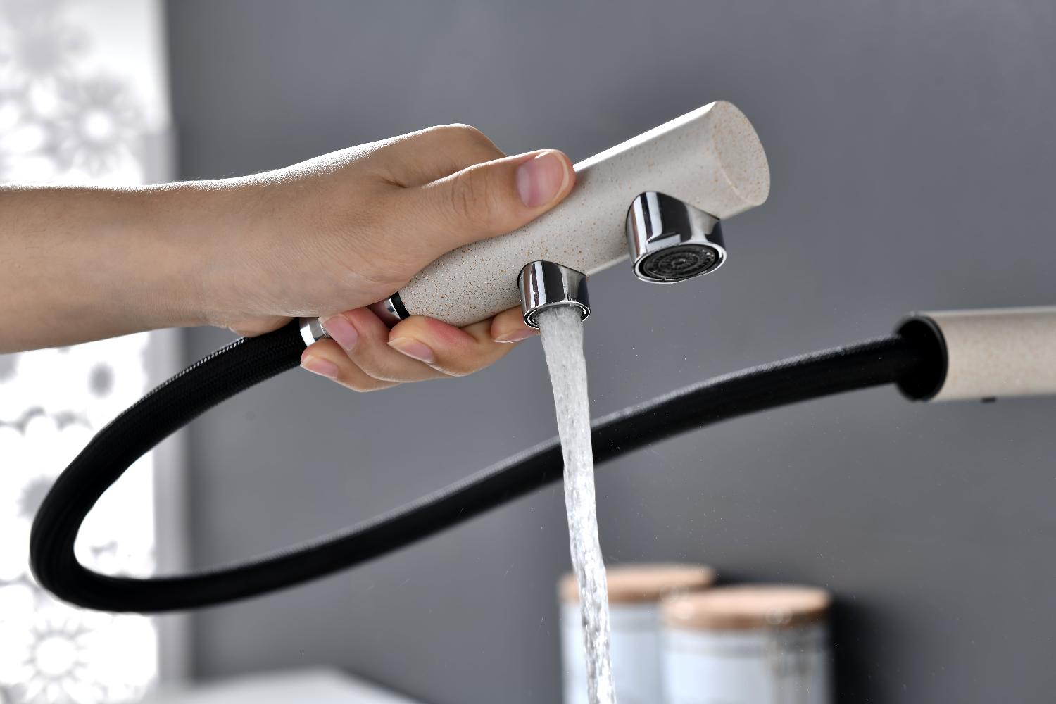 Превью картинка Смеситель для кухни Paulmark SERPENTINE Se213222-BE Бежевый #6