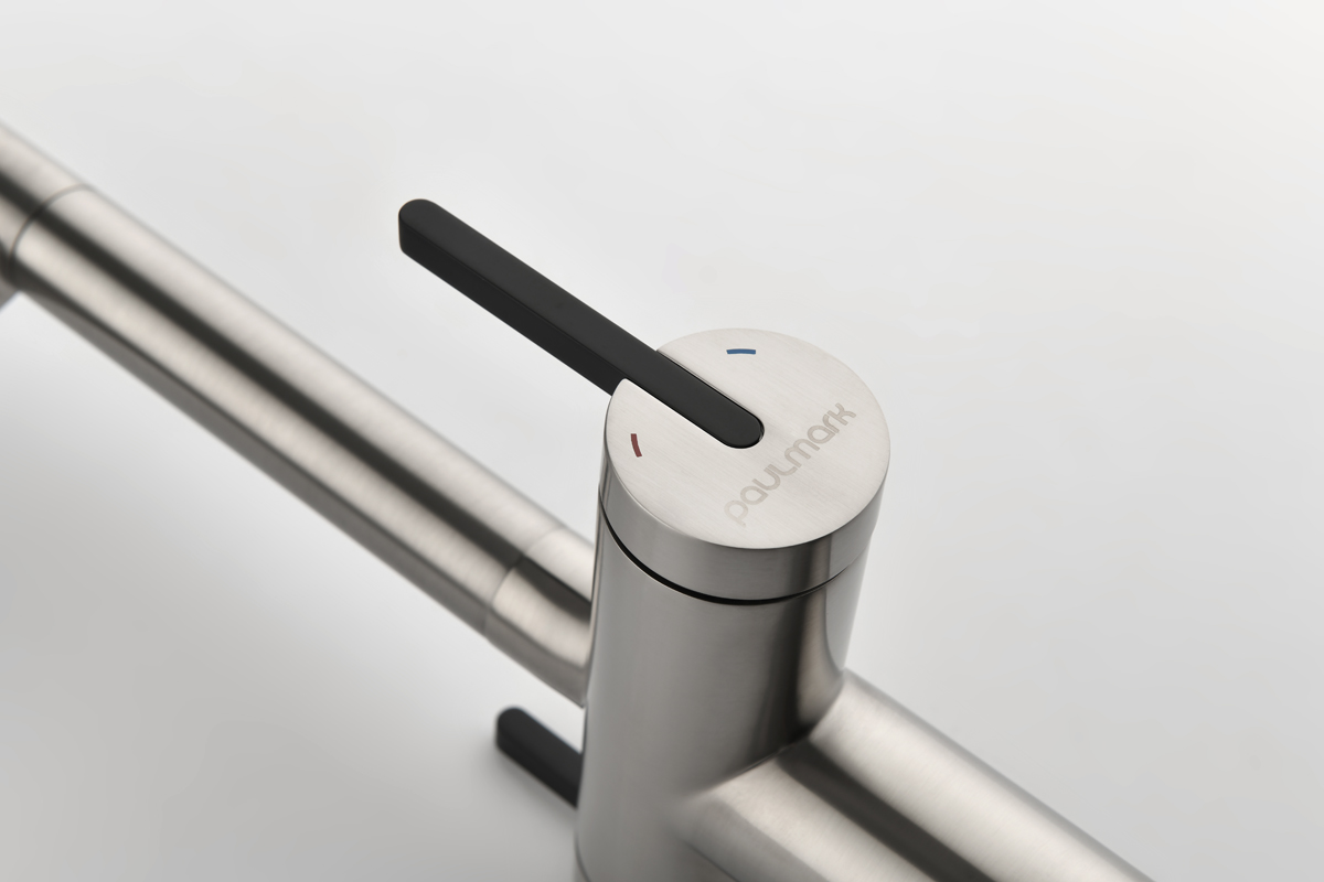 Превью картинка Смеситель для кухни Paulmark GRAVITY Gr213888-BS Брашированная сталь #15