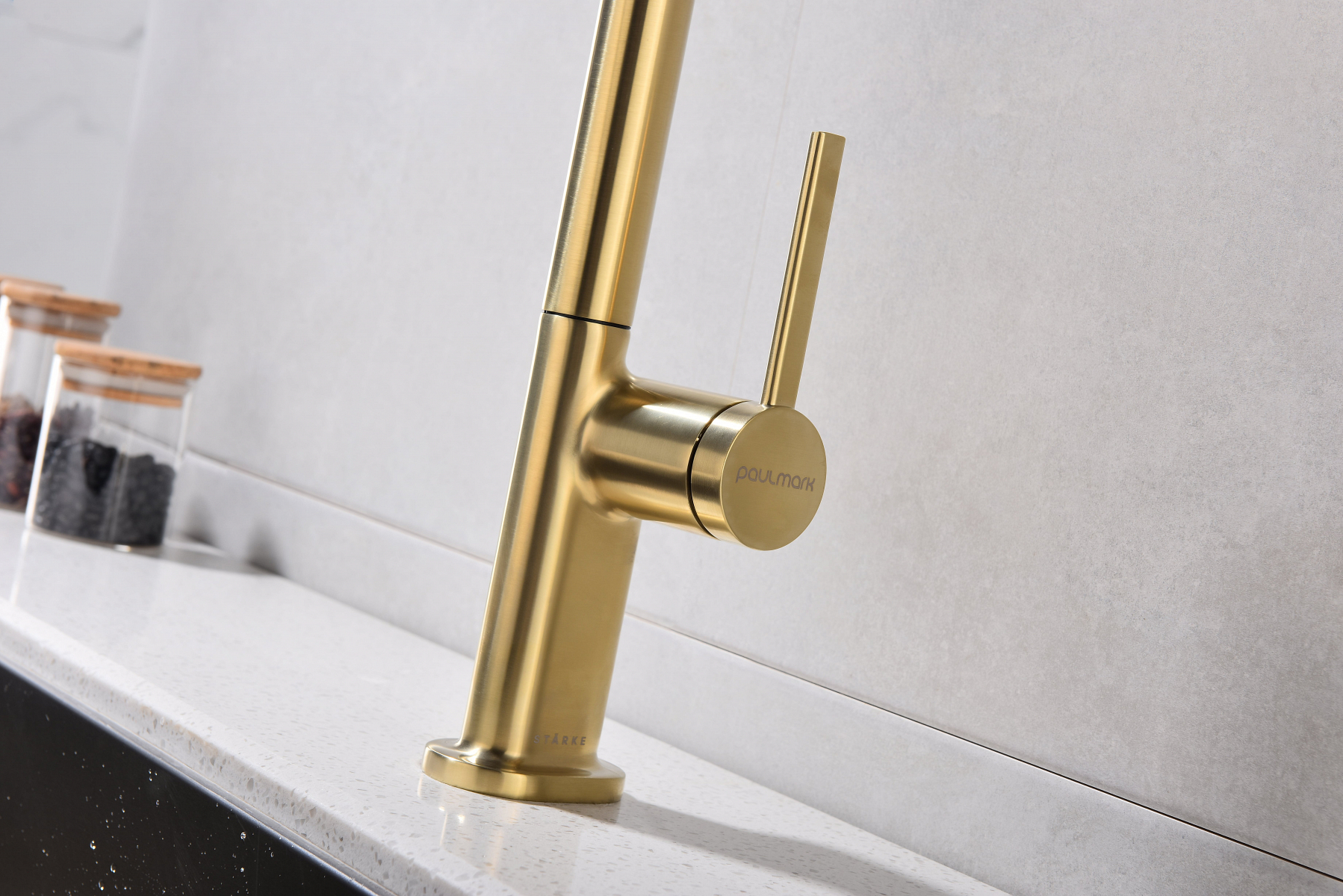 Превью картинка Смеситель для кухни Paulmark NEO Ne214419-LG Светлое золото #10