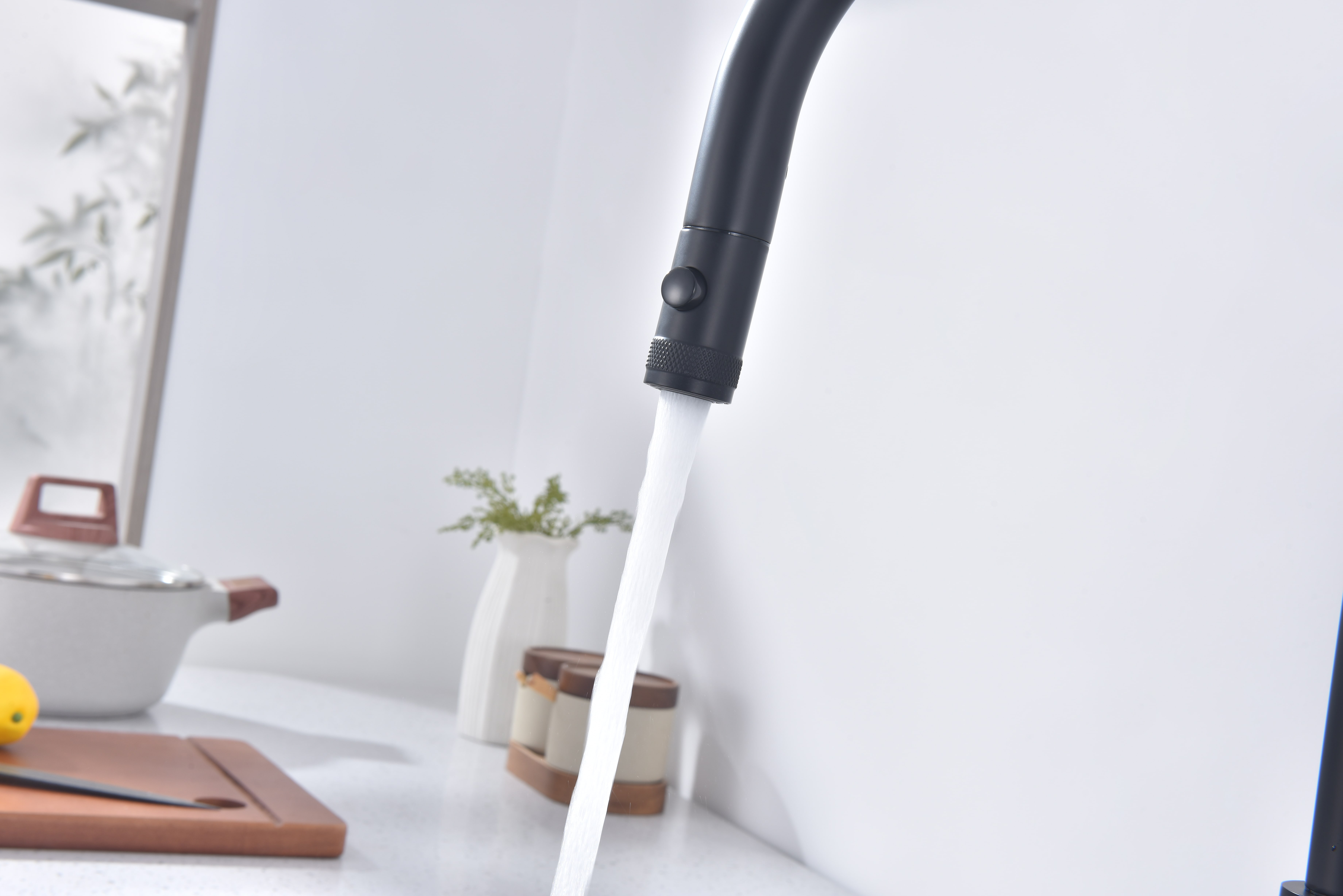 Превью картинка Смеситель для кухни Paulmark GALANT Ga213077-AN Антрацит #14