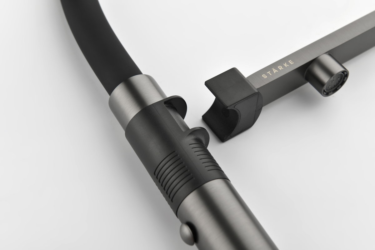 Превью картинка Смеситель для кухни Paulmark GRAVITY Gr213888-GM Вороненая сталь GM #14