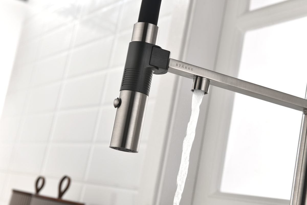 Превью картинка Смеситель для кухни Paulmark GRAVITY Gr213888-BS Брашированная сталь #12