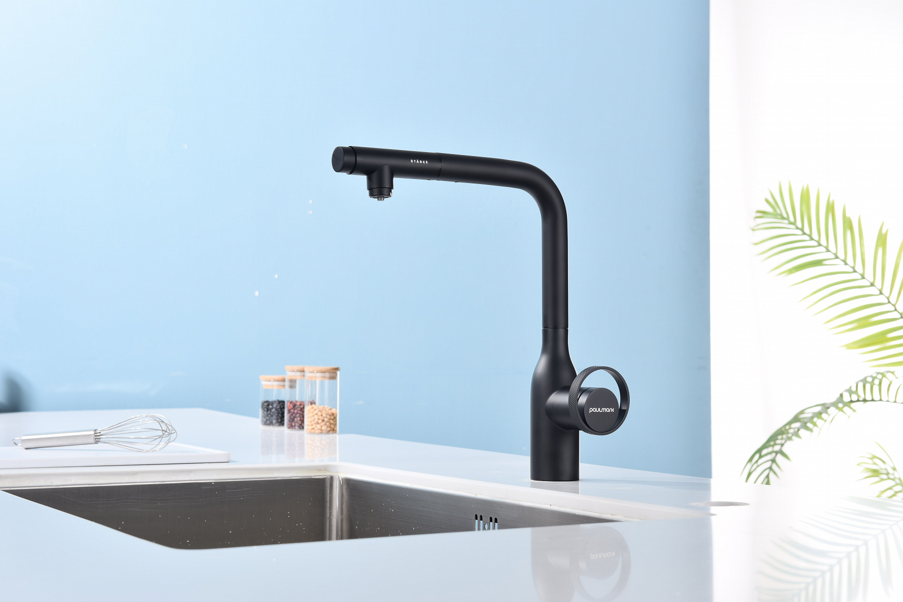 Превью картинка Смеситель для кухни Paulmark URBAN Ur213104-AN Антрацит #8