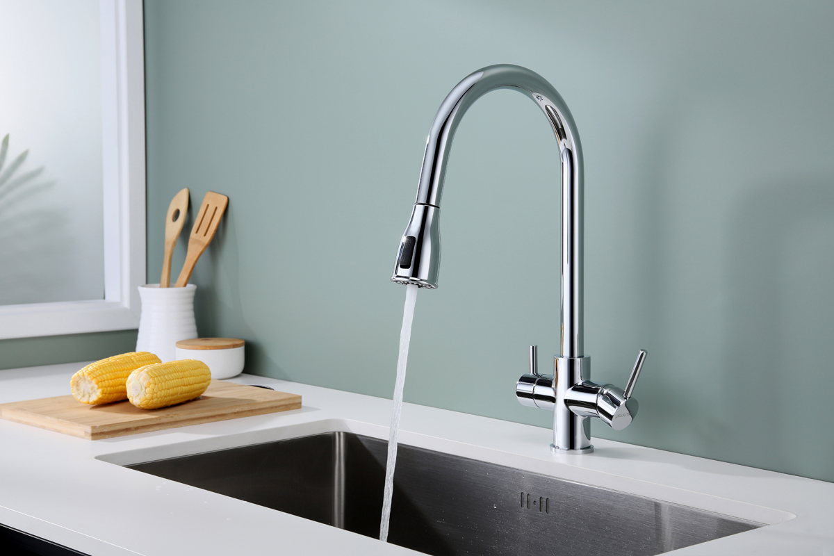 Превью картинка Смеситель для кухни Paulmark LANGE La214212-CR Хром CR #4