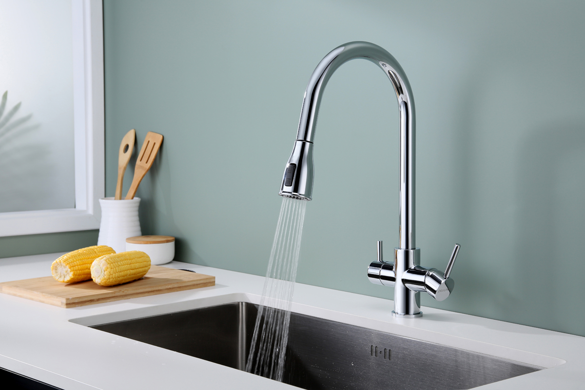 Превью картинка Смеситель для кухни Paulmark LANGE La214212-CR Хром CR #5