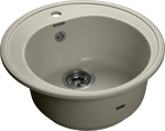 Превью картинка Мраморная мойка GranFest RONDO 510 Топаз #1