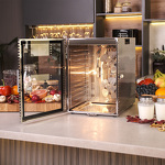 Превью картинка Сушилка для овощей и фруктов Дегидратор Meyvel MDH12-1S (Inox) #4