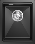 Превью картинка Гранитная мойка Rivelato LINO 354 1-чаш 350*440 antracite #1
