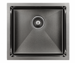 Превью картинка Металлическая мойка Paulmark NEXT 48 UNI PM214844-GM Вороненая сталь GM #2