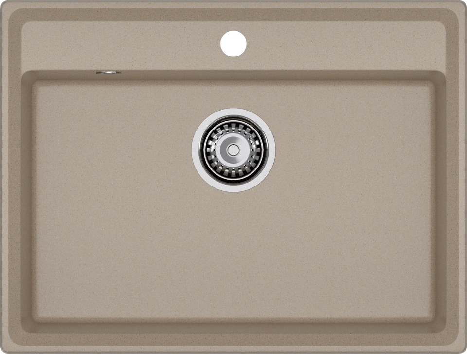 Фото Мраморная мойка GranFest LEVEL 660 Песочный
