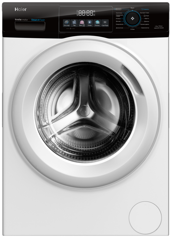 Фото Стиральная машина с фронтальной загрузкой Haier HW65-BP129302B