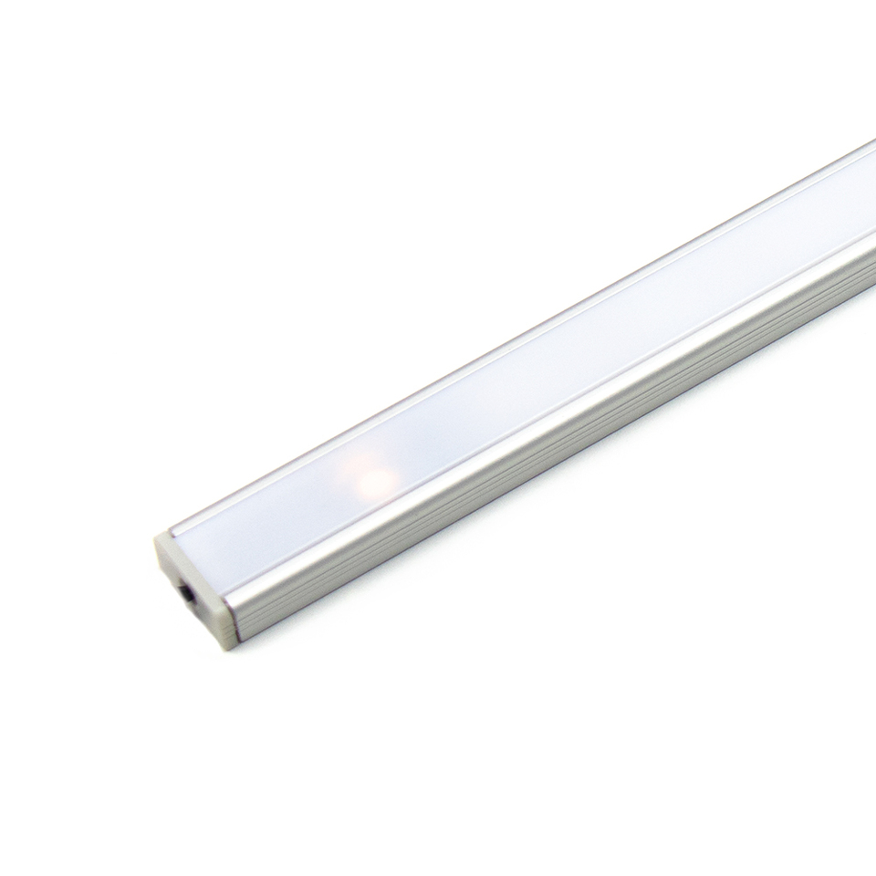 Фото DLIGHT Светодиодный светильник FLAT MASTER с сенсорным выключателем, 9.6 W/м, дневной, алюминий