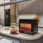 Превью картинка Сушилка для овощей и фруктов Дегидратор Meyvel MDH8-2S (Black) #2