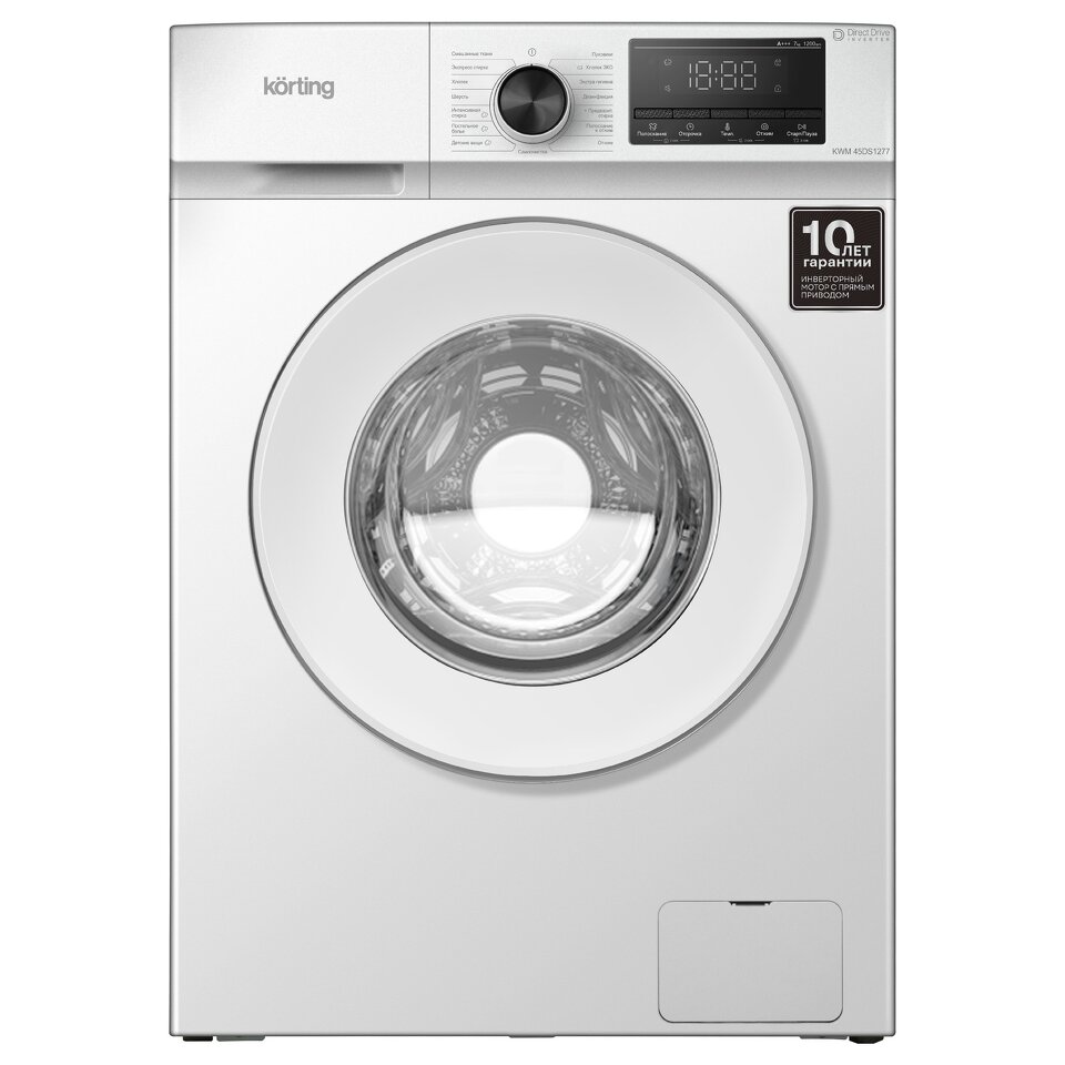 Фото Стиральная машина с фронтальной загрузкой Körting KWM 45DS1277